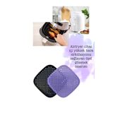 harım Airfryer Silikon Kare Pişirme Matı - 21 Cmx21cm