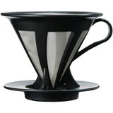 Hario 02 Siyah Kendinden Filtreli Dripper