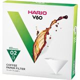 Hario V60 02 Kahve Filtre Kağıdı (40 Adet) Japon Üretim - 1 Paket
