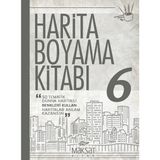 Harita Boyama Kitabı 6 - Maksat Kitap