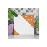 Harita Sepeti 25x25 cm 1 Adet Kare Boş Tuval Tablo