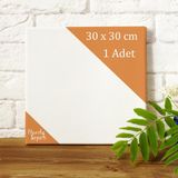 Harita Sepeti 30 x 30 cm 1 Adet Kare Boş Tuval Tablo