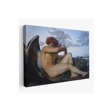 Harita Sepeti Alexandre Cabanel Fallen Angel'S Eyes Kanvas Duvar Sanatı, Klasik Sanat Tablo-5385 150 X 255 Karışık Hs-5385