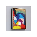 Harita Sepeti Altın Çerçeveli Spiritual Gözler Tablosu 75 X 105 Altın Frm191