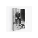 Harita Sepeti Atatürk Portre Tablosu Mustafa Kemal Atatürk Dikdörtgen Dekoratif Kanvas Tablo-Ce-55 70 X 100 Karışık Hs-Ce-55