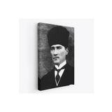Harita Sepeti Atatürk Portre Tablosu Mustafa Kemal Atatürk Dikdörtgen Dekoratif Kanvas Tablo-Cj-60 35 X 50 Karışık Hs-Cj-60