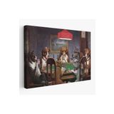 Harita Sepeti Cassius Marcellus Coolidge - Poker Oynayan Köpekler Eseri Kanvas Tablo-5170 50 X 70 Karışık Hs-5170