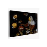 Harita Sepeti Diego Velázquez - Yumurta Pişiren Yaşlı Kadın Tablosu - Old Woman Frying Eggs-7051 70 X 100 Karışık Tbl_7051