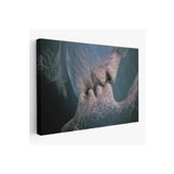 Harita Sepeti Erkek Ve Kadın Sanatı Kanvas Tablo, Romantik Aşk Kanvas Tablo, Aşk Posteri-5378 125 X 210 Karışık Hs-5378