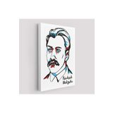 Harita Sepeti Friedrich Nietzsche Dekoratif Kanvas Tablo-5920 35 X 50 Karışık Hs-5920