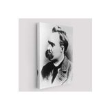 Harita Sepeti Friedrich Nietzsche Siyah Beyaz Dekoratif Kanvas Tablo-5963 50 X 70 Karışık Hs-5963
