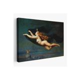 Harita Sepeti La Nuit By Auguste Raynaud Kanvas Duvar Sanatı Tablo, Klasik Sanat-5406 70 X 100 Karışık Hs-5406