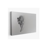Harita Sepeti Leopar Dekoratif Kanvas Tablo 1154 35 X 50 Karışık Hs-1154