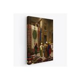 Harita Sepeti Osman Hamdi Bey'İn Halı Tüccarı İsimli Eseri Kanvas Tablo-5123 35 X 50 Karışık Hs-5123