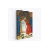 Harita Sepeti Osman Hamdi Bey'İn Kaplunbağa Terbiyecisi İsimli Eseri Kanvas Tablo-5129 35 X 50 Karışık Hs-5129