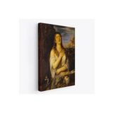 Harita Sepeti Titian Tiziano Vecellio'Un 'Tövbe Eden Magdalene' Eseri Kanvas Tablo-5125 50 X 70 Karışık Hs-5125