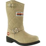 Harley Davidson 0020 Laconia Kum Unisex Bot %100 Deri Dış Materyal Platform Topuk