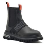 Harley Davidson 021Z100563 Nefud Siyah Deri Kadın Bot