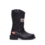 Harley Davidson 025G100071 Laconia Siyah Nubuk Kadın Bot