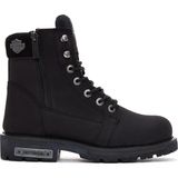 Harley Davidson 025M100715 Nogales Erkek Bot - Siyah Nubuk