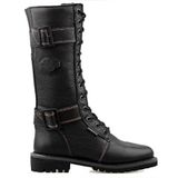 Harley Davidson 025Z100640 Siyah Belhaven WP Günlük Kadın Çizme