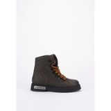 Harley Davidson 026G100011 Melfi Brown Baskılı Deri Kadın Bot Kahverengi