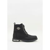 Harley Davidson Alanza 025M100003 Siyah Nubuk Erkek Bot
