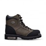 Harley Davidson Clemente 025M100530 Siyah Deri Erkek Bot