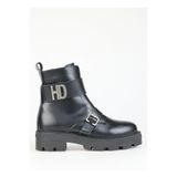 Harley Davidson Deri Siyah Kadın Bot 026Z100056