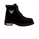 Harley Davidson Gibson Siyah Nubuk Bot, 44, 235 025M100109, BLACK // NUBUK, Erkek