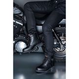 Harley Davidson Gibson Siyah Yağlı Deri Erkek Bot Postal Ayakkabı V2 - Siyah Deri