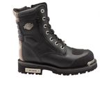Harley-Davidson Harley Davidson Haki Kadın Botu 025G100321-Black-Derı 36