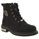 Harley-Davidson Harley Davidson Jim 025G100128 Unisex Nubuk Siyah Unisex Bot