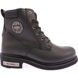 Harley Davidson Jim 025M100128-B14-44 Siyah Yağlı Deri Erkek Bot