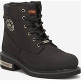 Harley Davidson Jim Nubuk Deri Bot 40-45 Black Nubuk - Siyah
