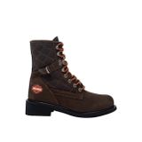 Harley Davidson Kahverengi Erkek Botu 025M100031-Dark-Brown-Nubuk
