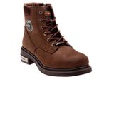 Harley Davidson Kahverengi Erkek Botu 025M100128-Dark-Brown-Nubuk