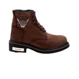 Harley Davidson Kahverengi Kadın Botu 025G100109-Dark-Brown-Nubuk 40