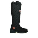 Harley Davidson Laconia 646H 025G100074 Siyah Nubuk Kadın Çizmesi