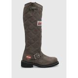 Harley Davidson Laconia Hi 646 Grey Süet Kadın Çizme - Gri
