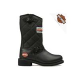 Harley Davidson Siyah Kadın Çizmesi 025G100071-Black-Derı 39