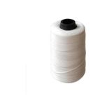 Harman Sera Plastik FDM Çuval Ağzı Dikiş Makinesi İpi 3 Kat 26 No Beyaz %100 Polyester Konik Makara Çuval ve Torba Kapat