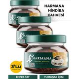 Harmana Hindiba Kahvesi 3x 150 gr Kafeinli Türk Kahvesi Türkiye Menşeli Yumuşak İçim