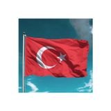 Harmany Türk Bayrağı 20X30 cm Alpaka Kumaş-50 Adet