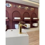 Harmeh Concept 5956 G Şelale Lavabo Bataryası Gold