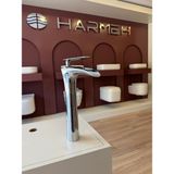 Harmeh Concept 5957 C Şelale Çanak Lavabo Bataryası Krom