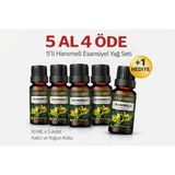 Harmoni Hanımeli Esansiyel Uçucu Koku 10ML Difüzör Esansı Buhurdanlık Yağı ve Oda Kokusu 5AL 4öde