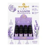 Harmoni Kaşmir Çiçeği Esansiyel Uçucu Koku 10ML 12'li Stant Difüzör Esansı Buhurdanlık Yağı ve Oda Kokusu
