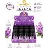 Harmoni Leylak Çiçeği Esansiyel Uçucu Koku 10ML 12'li Stant Difüzör Esansı Buhurdanlık Yağı ve Oda Kokusu
