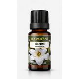 Harmoni Lilyum Saf Esansiyel Uçucu Yağ Buhurdanlık Yağı Difüzör Esansı Aromaterapi Ortam Koku 10ML - Şeffaf